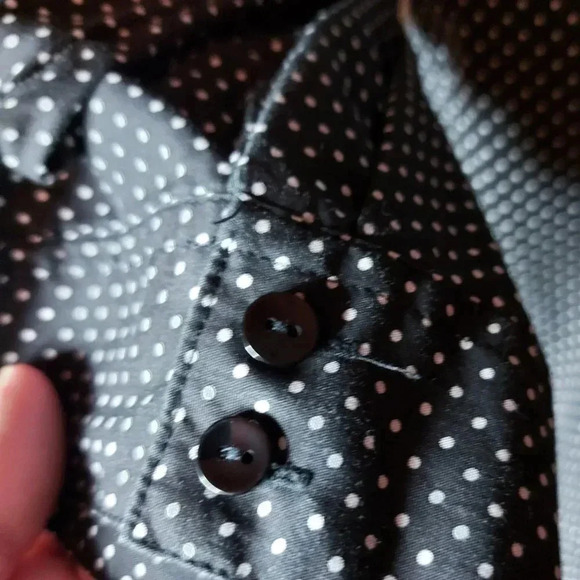 A.N.A  | Small Polka Dot Black and White Blouse - Picture 7 of 13
